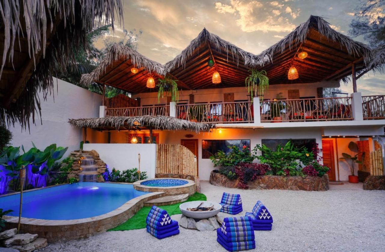 Tres Palmas Hotel Montanita Bagian luar foto